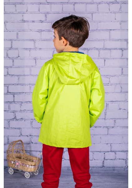 Erkek Çocuk Kapüşonlu Pamuk Astarlı Yağmurluk fırsatları