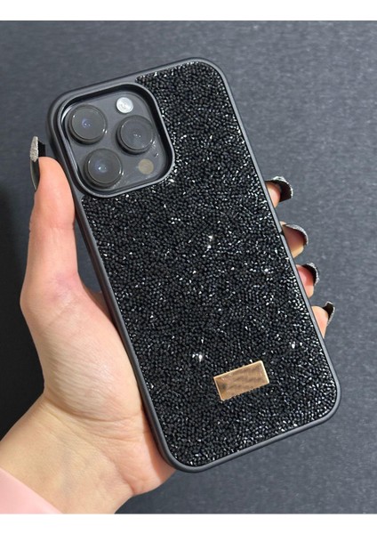 Apple iPhone 11 Uyumlu Sw Ince Taşlı Elmas Işıltılı Telefon Kılıfı