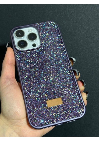 Apple iPhone 14 Uyumlu Sw Ince Taşlı Elmas Işıltılı Telefon Kılıfı modelleri