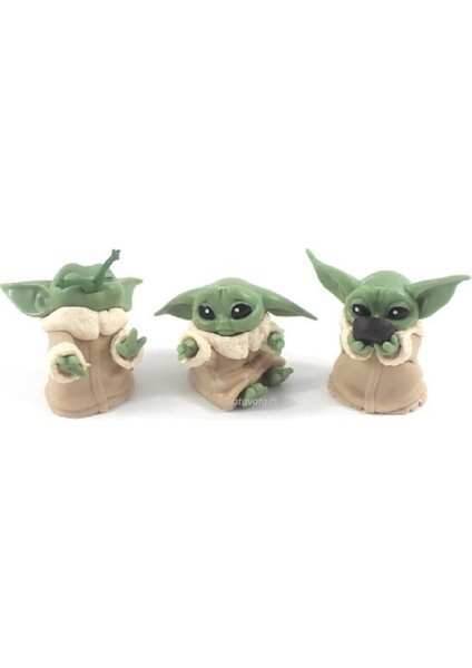 Baby Yoda 6lı Set Figür Biblo 6 Adet Figür fiyatları