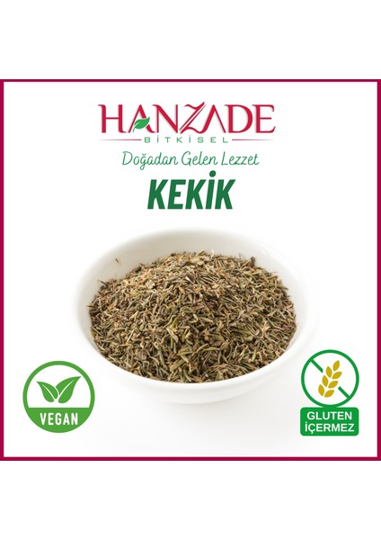 Hanzade Bitkisel Kekik 250 gr Bilye Kekikten Öğütülmüş, Saf, Karışımsız