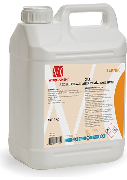 Gal Aldahit Bazlı Temizleme Sıvısı 5 kg