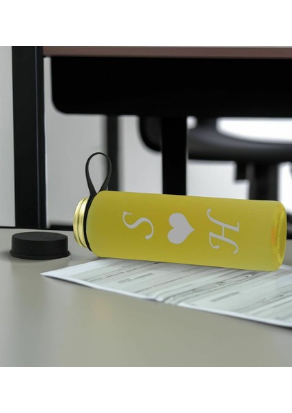 Sevgiliye Özel Isi ml i Sarı Defter ve Cam Matara Hediye Seti 5 Sevgiliye Hediye Sevgililer Günü Yeni Iş Hediyesi modelleri