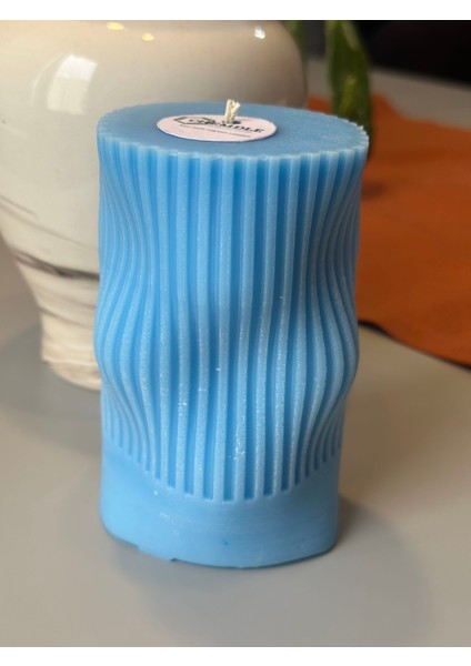 Chemdle Dalgalı Model Dekoratif Mum