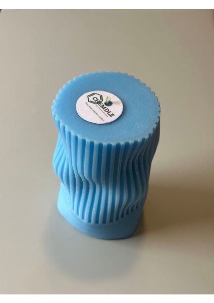 Chemdle Dalgalı Model Dekoratif Mum modelleri