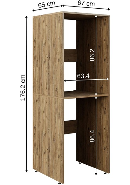 Banyo Dolabı Çamaşır ve Kurutma Makinesi Dolabı