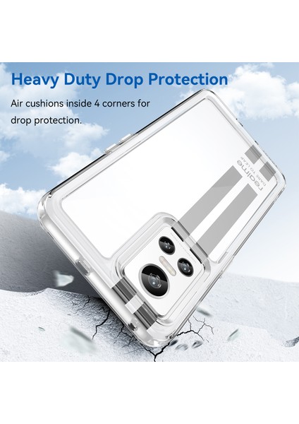 Realme Gt Neo 3 Için Şeffaf Pc Arka Tpu Tampon Telefon Kılıfı - Şeffaf (Yurt Dışından) indirimleri