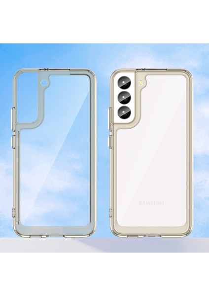 Samsung Galaxy S23 Için Şeffaf Pc Arka Tpu Tampon Telefon Kılıfı - Gri (Yurt Dışından) modelleri