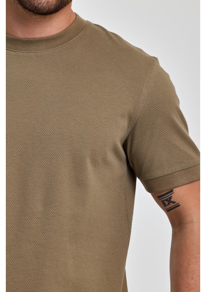 Erkek 30-1 Petek Süprem Bisiklet Yaka T-Shirt RD24YE002728 modelleri