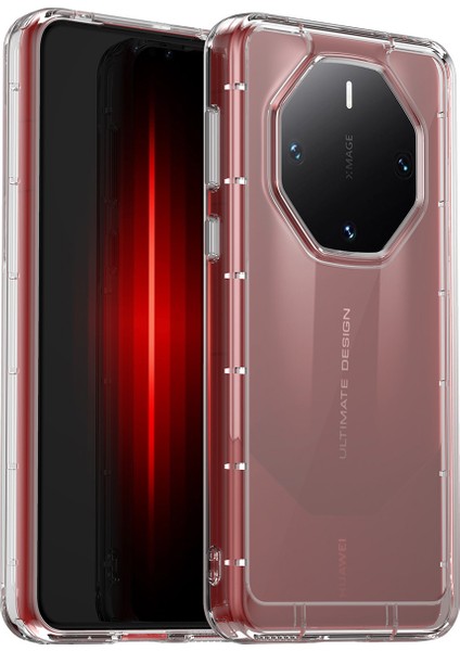 Huawei Mate 60 Rs Ultimate Için Şeffaf Pc Arka Tpu Tampon Telefon Kılıfı - Şeffaf (Yurt Dışından)