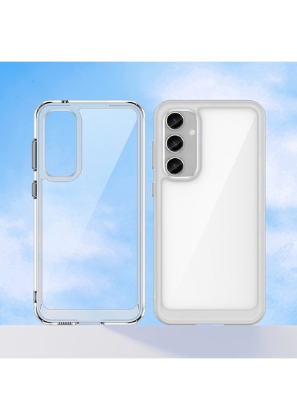 Samsung Galaxy S23FE Için Şeffaf Pc Arka Tpu Tampon Telefon Kılıfı - Şeffaf (Yurt Dışından) fiyatları