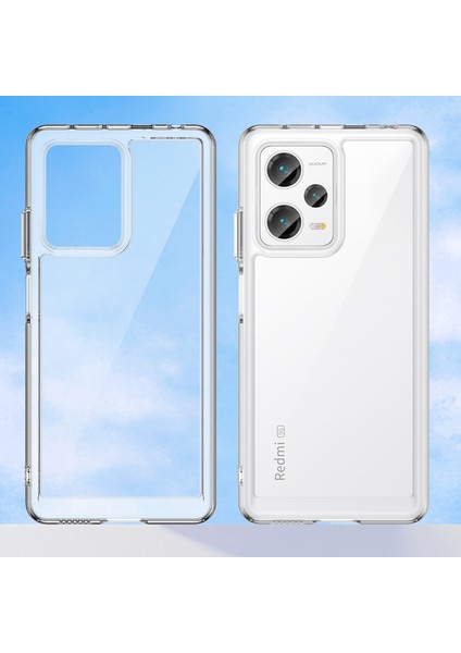 Xiaomi Redmi Note 12 Pro+ Için Şeffaf Pc Arka Tpu Tampon Telefon Kılıfı - Şeffaf (Yurt Dışından) modelleri