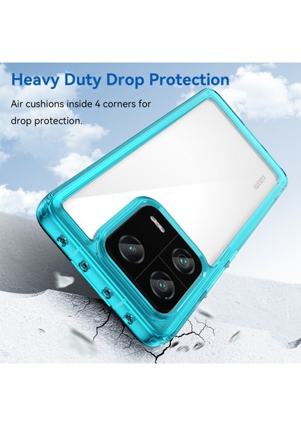 Xiaomi 13 Pro Için Şeffaf Pc Arka Tpu Tampon Telefon Kılıfı - Turkuvaz (Yurt Dışından) indirimleri