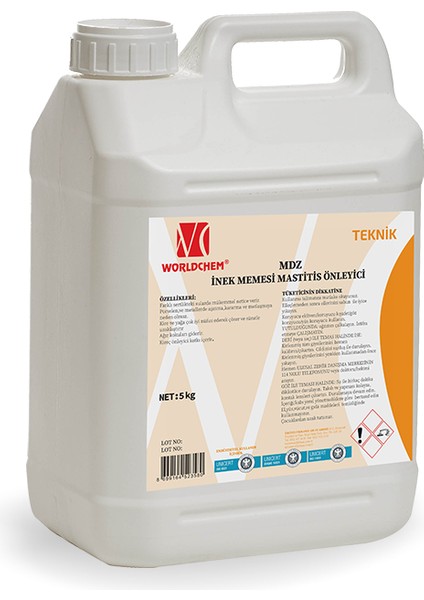 Mdz Inek Memesi Mastitiz Önleyici 5 kg