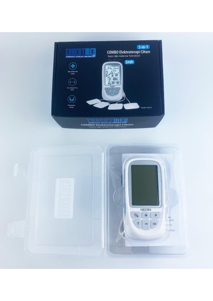 Roovjoy M102A Combo Tens Ems Masaj Cihazı Şarjlı Bel Klipsli