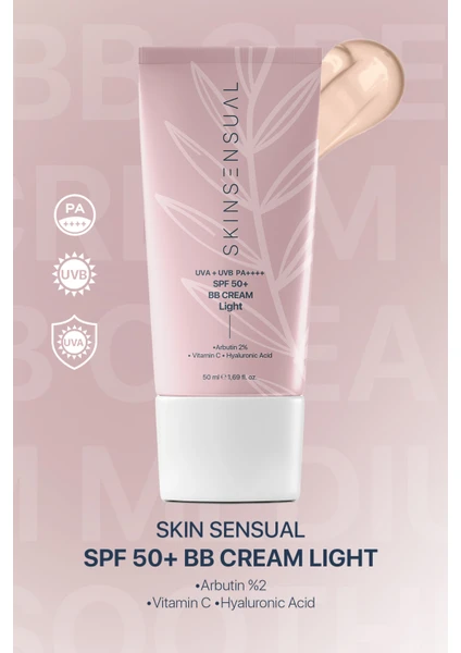 Skin Sensual Bb Krem Light | 50 Spf Uva/Uvb Pa++++