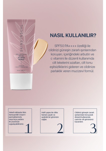 Bb Krem Medium | 50 Spf Uva/Uvb Pa++++ Aydınlık Ve Canlılık