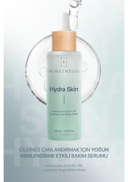 Hydra Skin Nem Serumu Yoğun Nemlendirme 30 ml