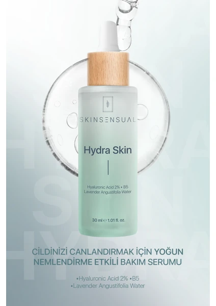 Skin Sensual Hydra Skin Nem Serumu Yoğun Nemlendirme 30 ml