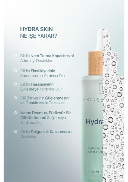 Hydra Skin Nem Serumu Yoğun Nemlendirme 30 ml