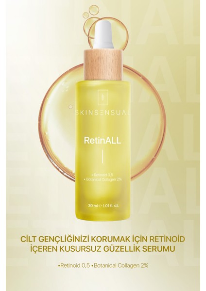 Retinall Retinoid İçeren Kusursuz Bakım Serumu 30 ml