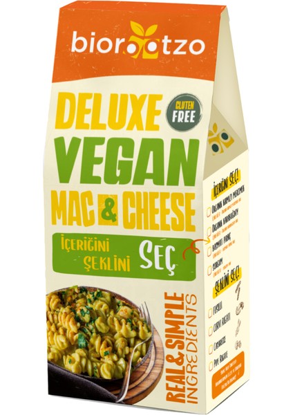 Deluxe Vegan Mac & Cheese Glutensiz