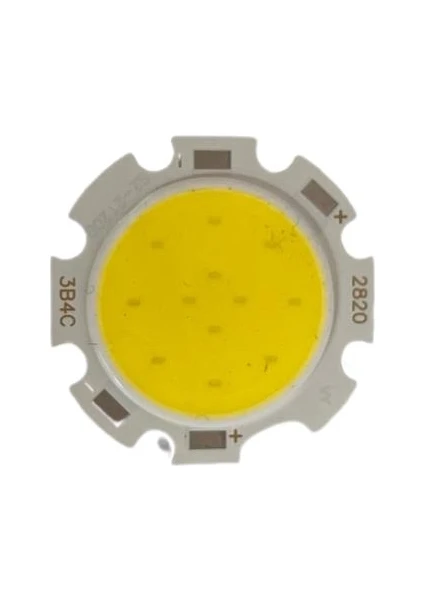 Dora Led 12V 5W Beyaz Cob LED  6000KELVIN 26MM 5 WATT12 Volt Cob LED (3 Adet)