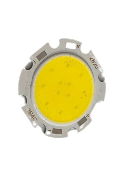 Dora Led 12V 5W Beyaz Cob LED  6000KELVIN 26MM 5 WATT12 Volt Cob LED (3 Adet)