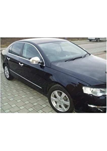 Vw Passat B6 Krom Ayna Kapağı 2 Prç. 2005-2012 Arası P. Çelik