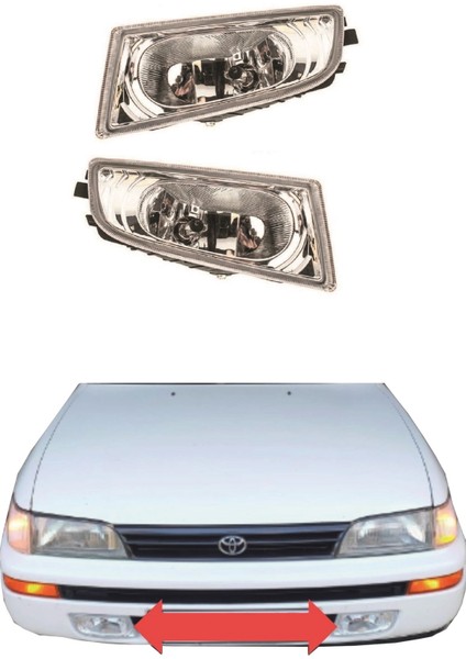 Toyota AE101 Efsana Kasa Sis Lambası Set 1993-1998
