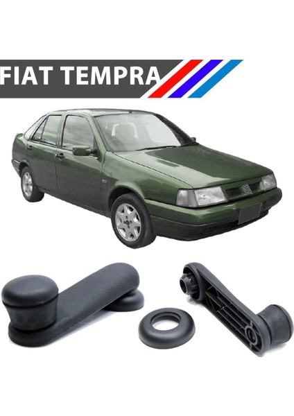 Nvr Fiat Tofaş Tempra Cam Açma Kolu Siyah 2 Adetli Takım 719577614