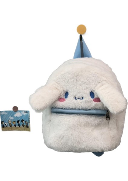 Yeni Sevimli Çizgi Büyük Kulaklı Köpek Sırt Çantası (Yurt Dışından)