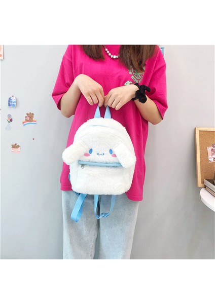 Yeni Sevimli Çizgi Büyük Kulaklı Köpek Sırt Çantası (Yurt Dışından) modelleri