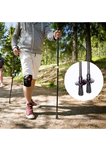 Chaoduo Shop 6 Stili Yazın Trekking Direği Nordic Kauçuk Baston Tırmanma Değiştirme Alpenstock Bastonlar Koruyucu Kapak Ucu Kauçuk Sepet Kar Sporu (Yurt Dışından)