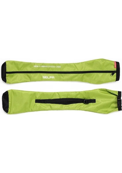 Siyah Stil Açık Yürüyüş Baston Taşıma Çantası Su Geçirmez Koltuk Değneği Saklama Kutusu Yürüyüş Trekking Pole Çanta Sırt Çantasıyla Taşıma Çantası (Yurt Dışından)