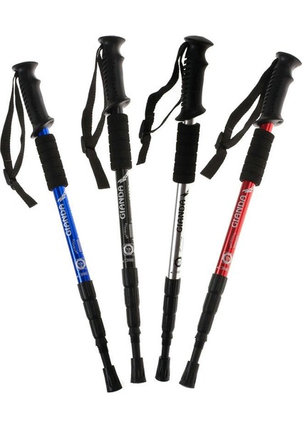 Siyah Baston Stili Vılead M Nordic Baston Alüminyum Alaşımlı Ayarlanabilir Ultralight Açık Taşınabilir Seyahat Yürüyüş Trekking Direkleri (Yurt Dışından) fırsatları