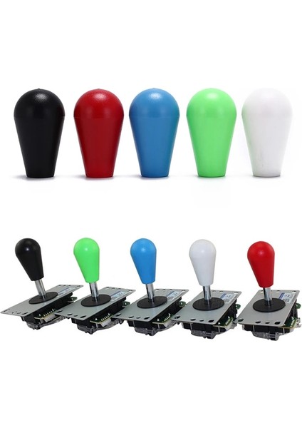 Kırmızı Stil Lb-35-N Stype Battop Amerikan Tarzı Kolu Joystick Kolu 5 Renk Için Arcade Yedek Top Top (Yurt Dışından) fiyatları