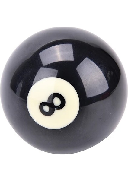 Büyük Stil Sekiz Top Standart Normal Siyah 8 Top EA14 Bilardo Topları #8 Bilardo Bilardo Topu Değiştirme 52.5 (Yurt Dışından)