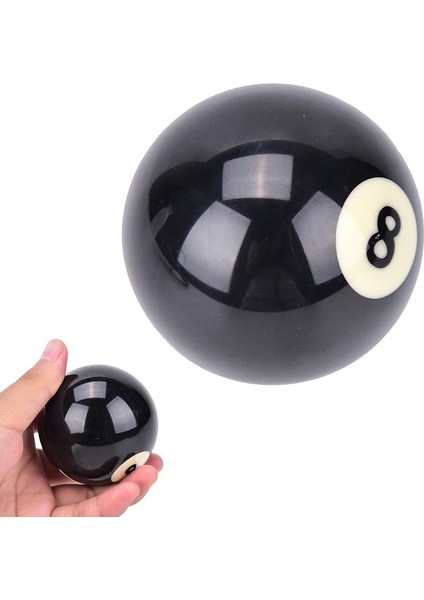 Büyük Stil Sekiz Top Standart Normal Siyah 8 Top EA14 Bilardo Topları #8 Bilardo Bilardo Topu Değiştirme 52.5 (Yurt Dışından) fiyatları
