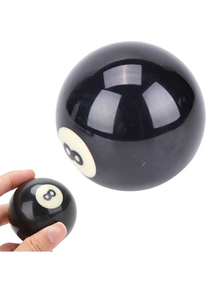 Büyük Stil Sekiz Top Standart Normal Siyah 8 Top EA14 Bilardo Topları #8 Bilardo Bilardo Topu Değiştirme 52.5 (Yurt Dışından) modelleri