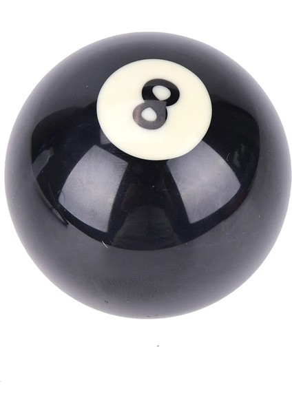 Büyük Stil Sekiz Top Standart Normal Siyah 8 Top EA14 Bilardo Topları #8 Bilardo Bilardo Topu Değiştirme 52.5 (Yurt Dışından) fırsatları