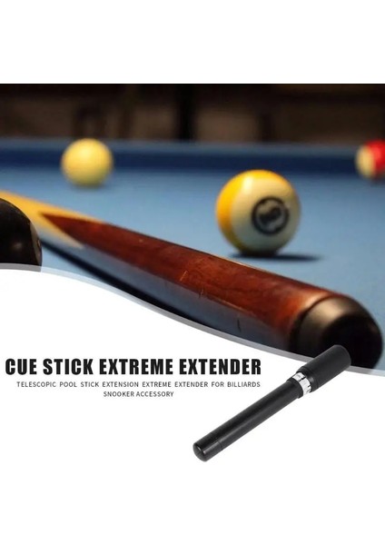 Siyah Stil Bilardo Istaka Uzatma Bilardo Istaka ve Snooker Bilardo Istakası Teleskopik Ayarlanabilir Uzatma Butt Çubuk Sopa Bilardo Aksesuarları (Yurt Dışından) modelleri