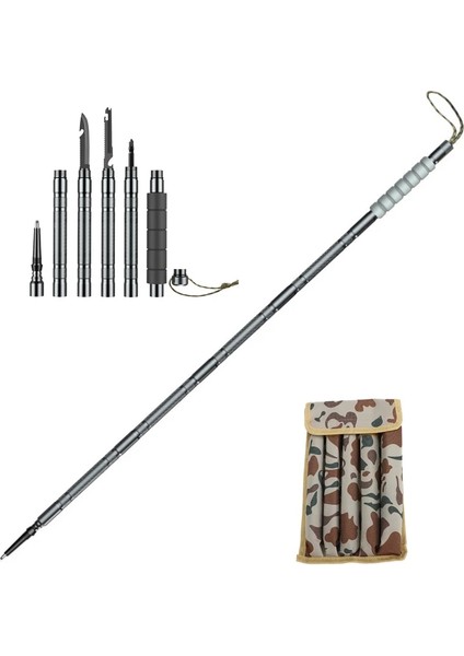 Uzatma Stili Yürüyüş Çubuğu Bastonlar Çok Fonksiyonlu Katlanır Ultra Hafif Hızlı Kilit Yürüyüş Çubuğu Açık Kamp Yürüyüş Çubuğu (Yurt Dışından) fiyatları