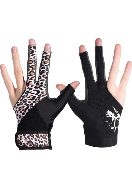 Kırmızı Stil L Beden 1 Adet Bilardo Üç Parmak Eldiven Elastik Bilardo Eldivenleri Kadın Erkek Rahat Nefes Spor Eldivenleri Snooker Aksesuarları (Yurt Dışından) fırsatları