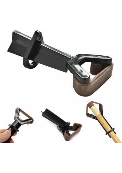 Bilardo Bilardo Cue Ucu Kelepçe Plastik Y-Şekilli Tutkal Üzerinde Tutkal Onarım Aracı Bilardo Çubuğu Aracı Aksesuar Damlama Gemisi (Yurt Dışından)