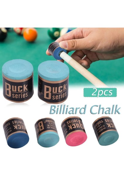 Chaoduo Shop B Tarzı Sıcak ve 4 Renk Bilardo Tebeşirleri Havuz Bilardo Istakası Tebeşir Snooker Bilardo Aksesuarları Kolay Toz Bilardo Tebeşir (Yurt Dışından)