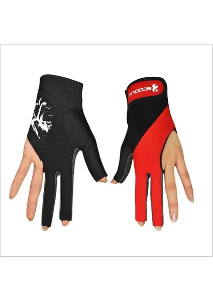 Siyah M Stili 1 Adet Boodun Bilardo Havuz Atıcılar 3 Parmak Sol El Eldivenleri Likra Bilardo Eldiveni Snooker Aletleri Bilardo Aksesuarları (Yurt Dışından) fiyatları