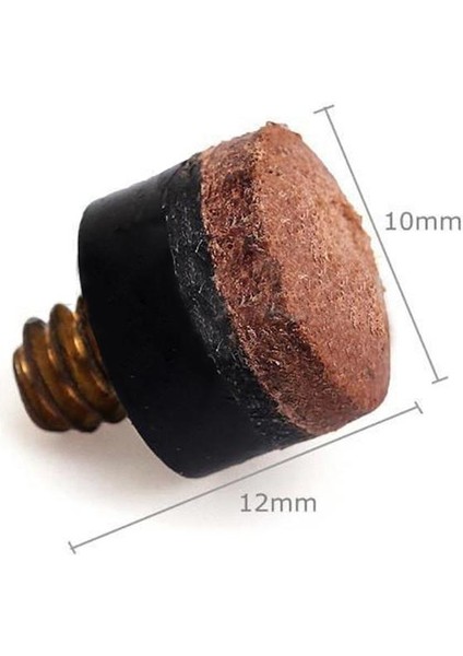 Et Vidalı Istaka Ipuçları Yedek Parçalar Için Çubuk Onarım Aracı Bilardo Bilardo Istakası ve Snooker Için Snooker Istakası Snooker 10MM (Yurt Dışından) modelleri