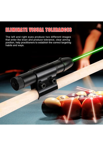 Kırmızı Stil Bilardo Kızılötesi Görüş Bilardo Yardımcı Görüş Kolimasyon Eğitim Cihazı Havuz Cue Uygulama Yardımı Snooker Topu Kolimatör (Yurt Dışından) modelleri
