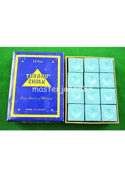 2ADET Tungho Bilardo Bilardo Snooker Küpleri Tebeşir Açık Mavi S (Yurt Dışından)